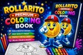 Rollarito Coloring Book - 20 pages