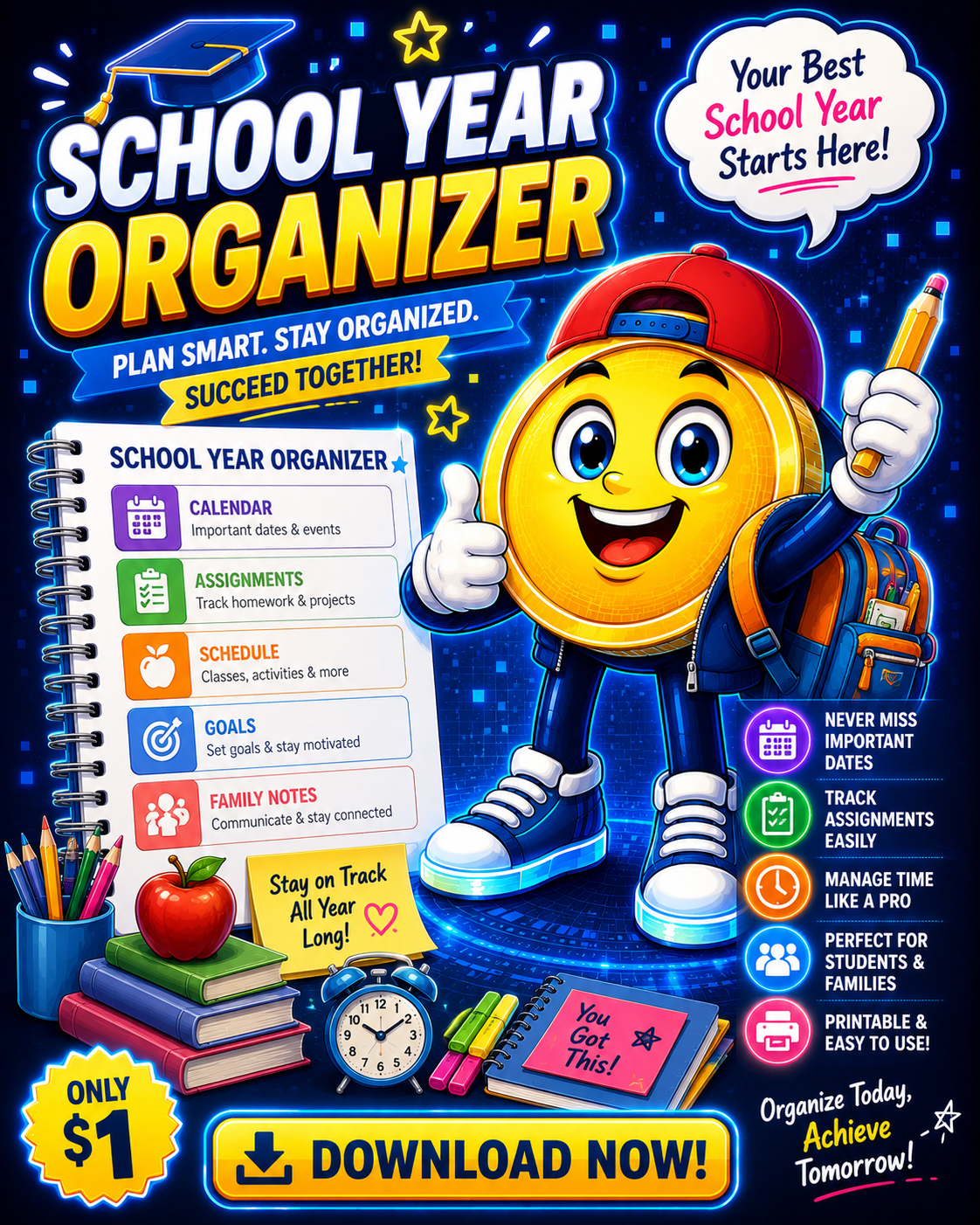 School Year Organizer