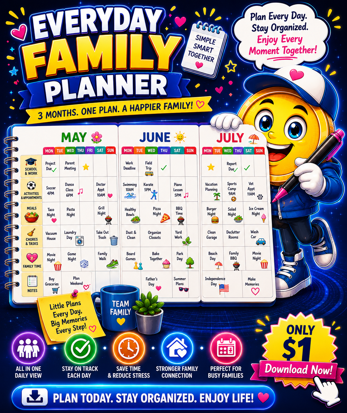 Everyday Family Planner