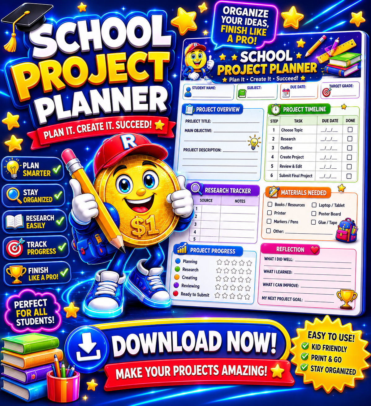 School Project Planner