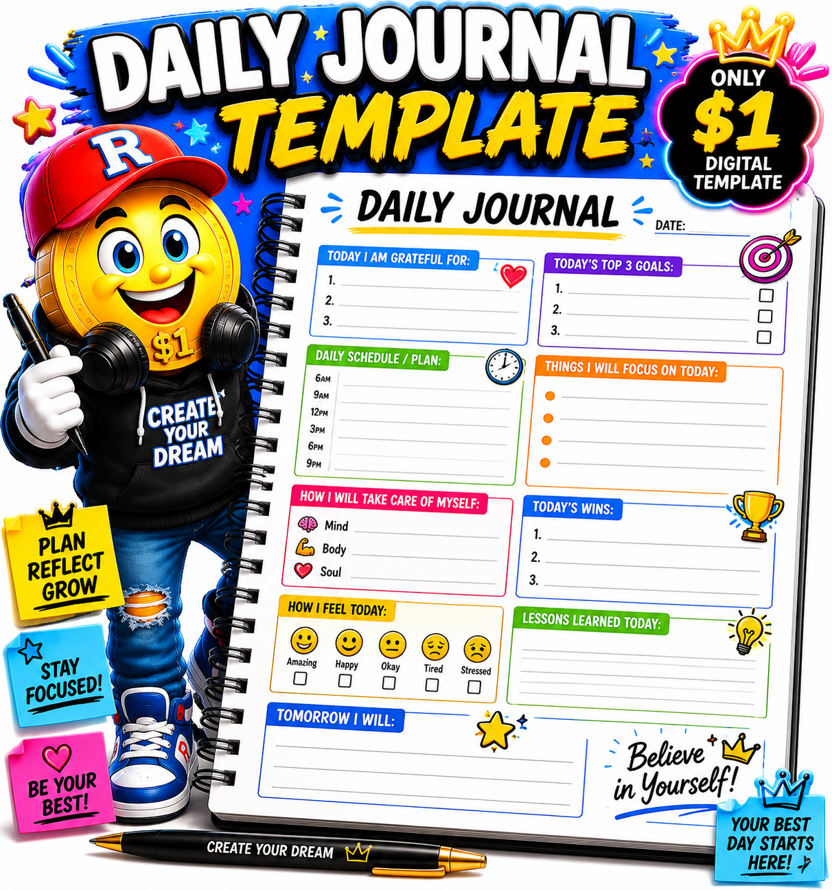 Daily Journal Template