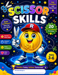 Scissor Skills Workbook - 20 Pages
