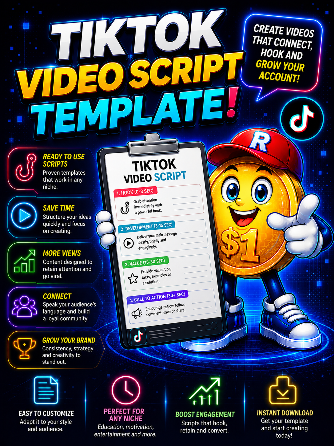 TikTok Video Script Template