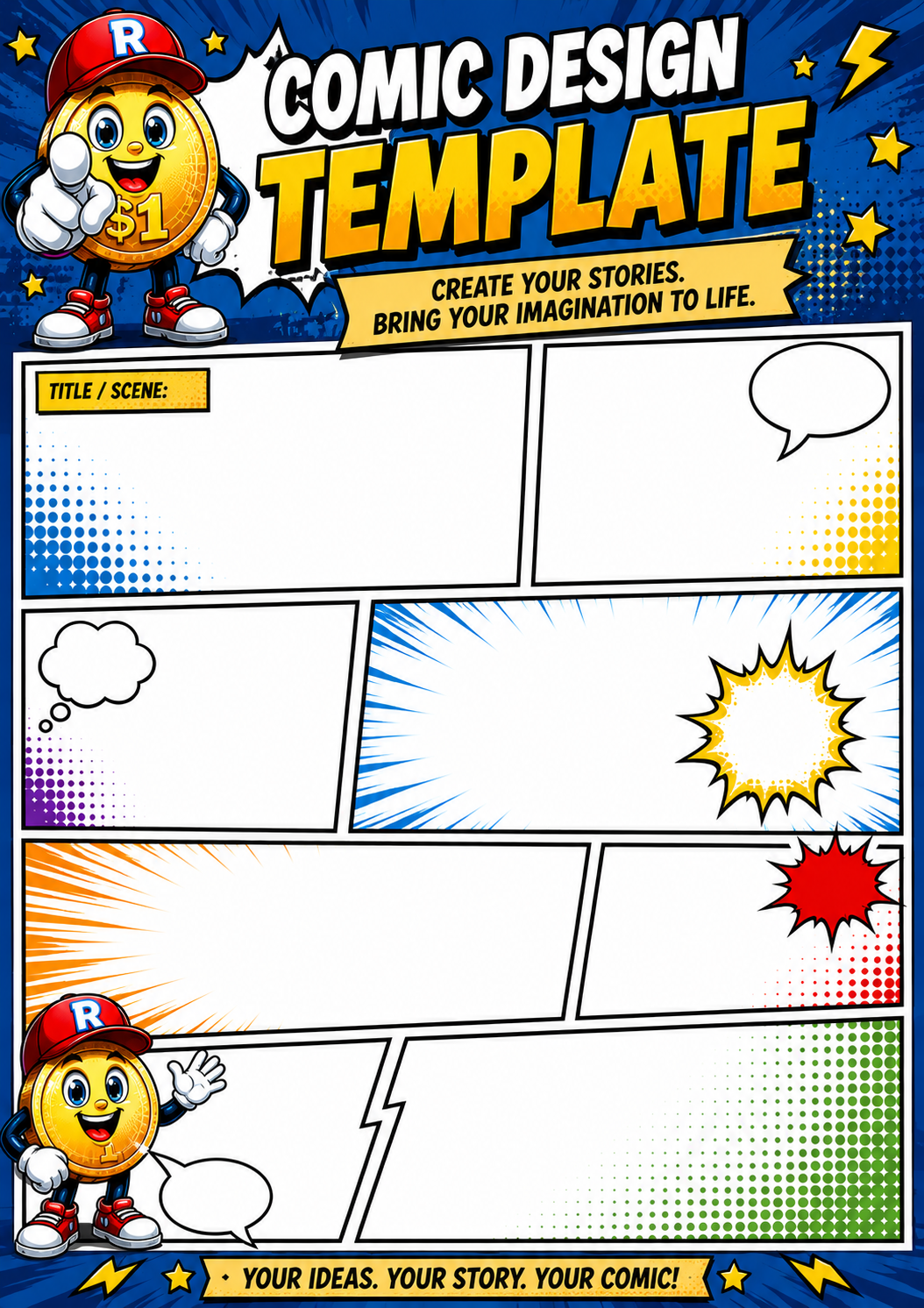 Comic Panel Layout