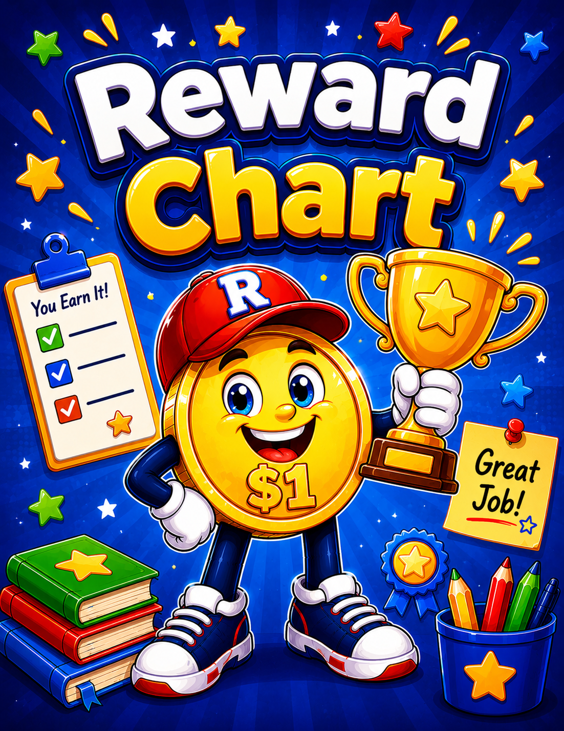 Reward Chart Kids